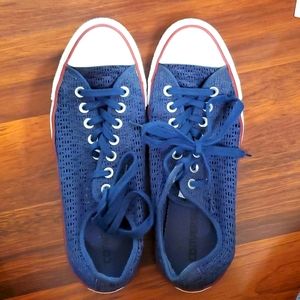 Blue Converse All-Stars sz11